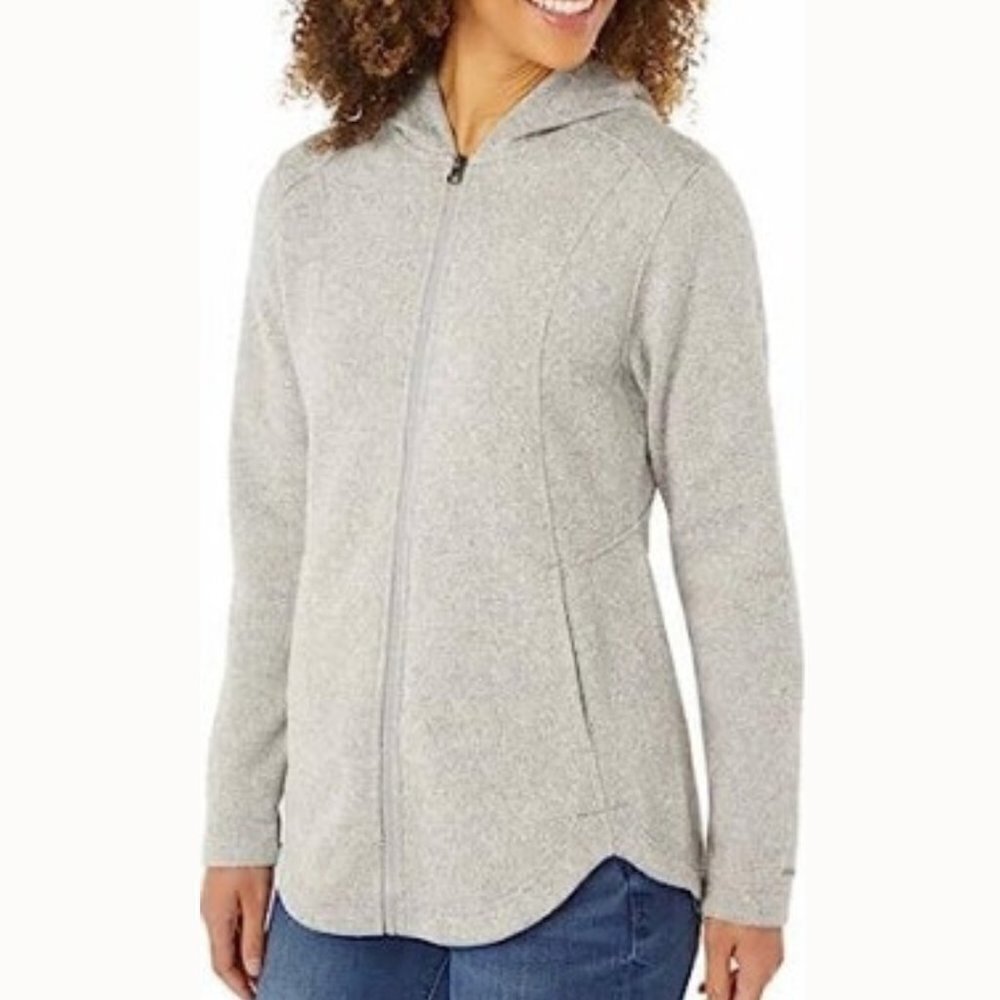 Eddie Bauer Women's Radiator Fleece 2.0 Long Full Zip Hooded Jacket - S